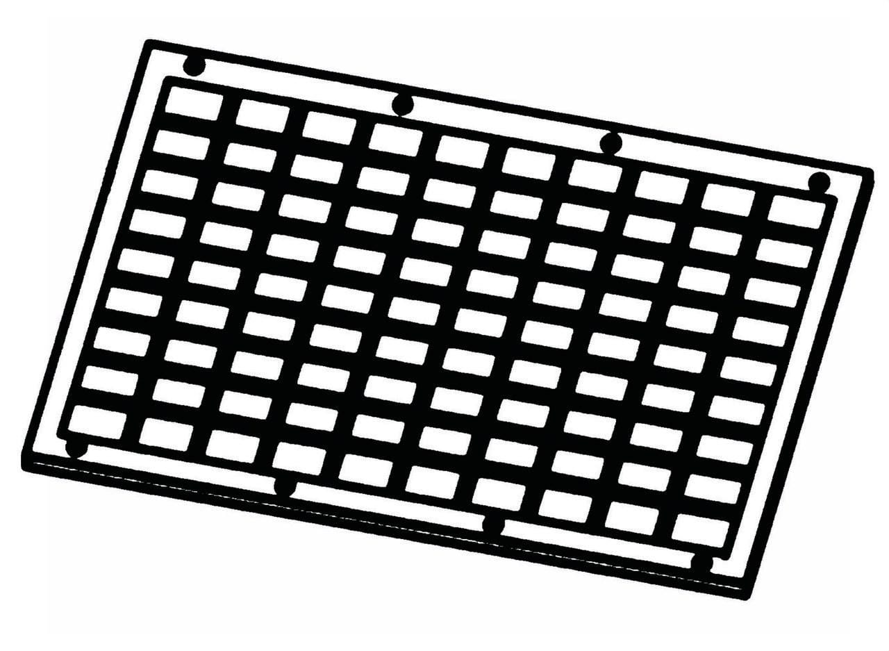 INTERFLEX - Etiqueta plotter autoadhesivo 27x16mm blanco (180u)
