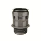 INTERFLEX - Racor recto DN 29 M40x1.5 gris