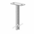 INTERFLEX - PERFIL C21 CON PLETINA 500mm GALVANIZADO CALIENTE