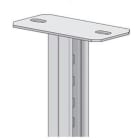 INTERFLEX - Perfil doble C21 con pletina 500mm galvanizado caliente