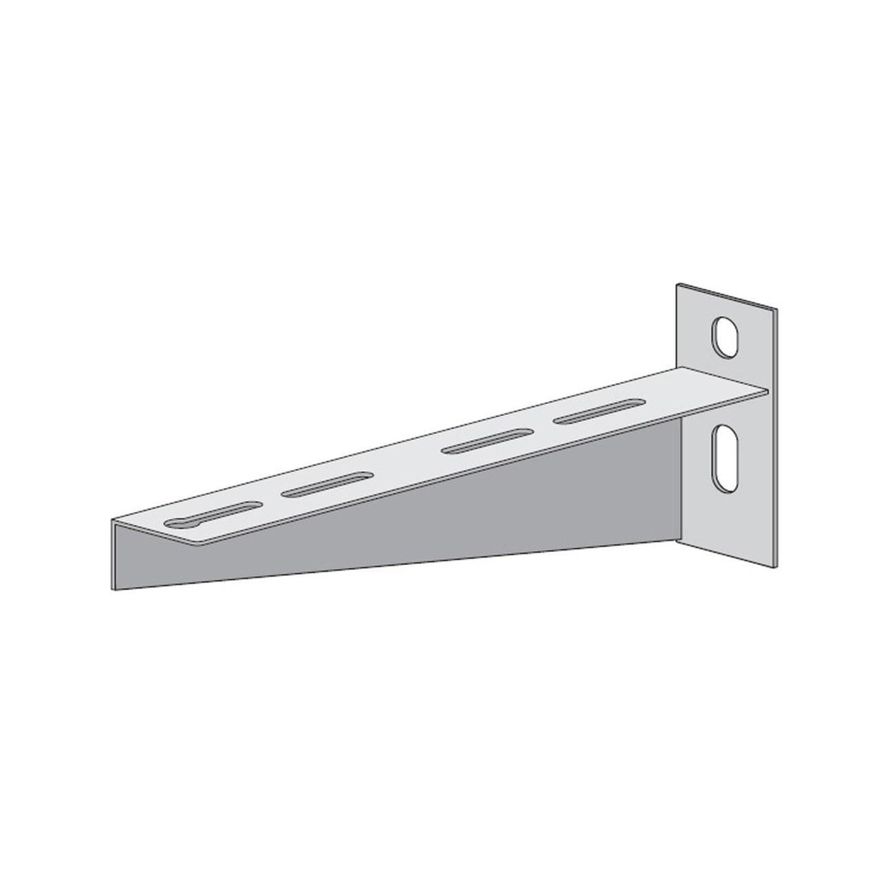 INTERFLEX - Soporte pared/perfil "C" galvanizado caliente 200mm