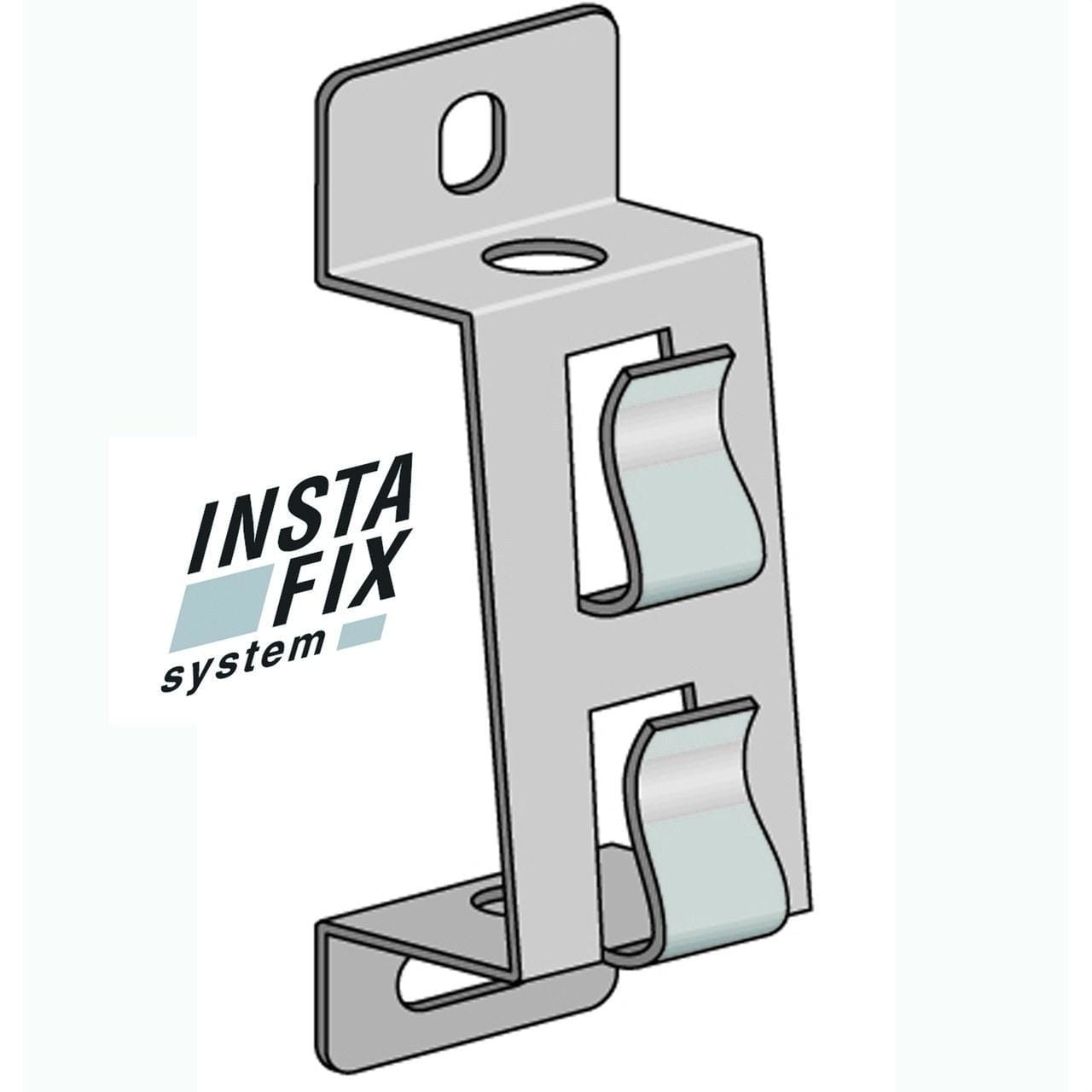 INTERFLEX - Soporte mixto rejilla 60x60 galvanizado en caliente