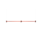 ARKOSLIGHT - Luminaria suspendida ART 5m DALI 2700K cobre cepillado