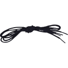 DELTA PLUS - Juego cordones redondo poliamida 120cm negro/gris (2u)
