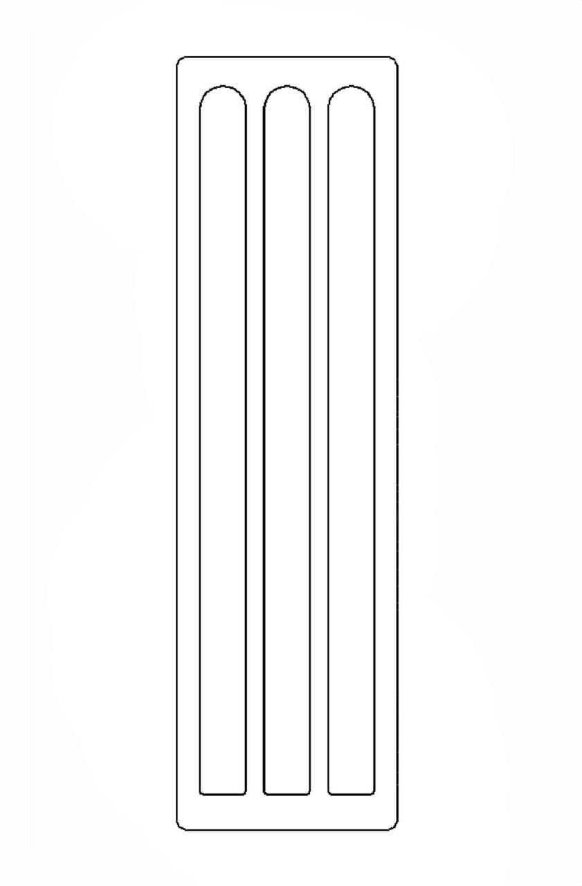 INTERFLEX - Tira 130x6,3mm para borne PHOENIX ST (60u)
