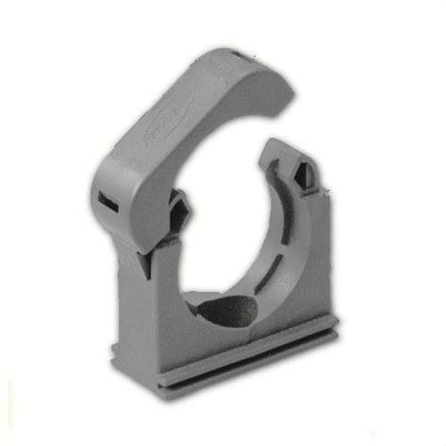 INTERFLEX - Soporte para tubo poliamida DN29 con tapa integrada