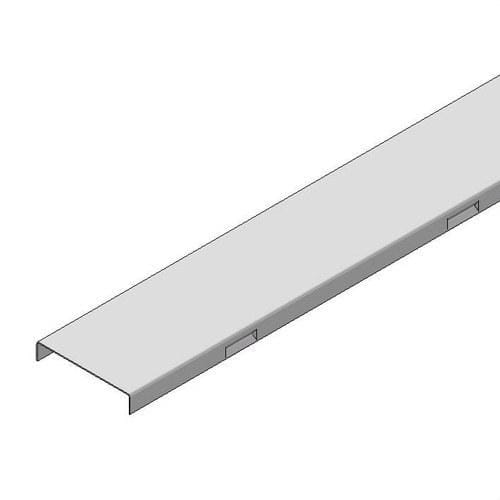 INTERFLEX - Tapa bandeja 75mm galvanizado sendzimir