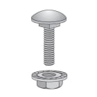 INTERFLEX - Kit tornillo tuerca arandela galvanizado caliente M10x20