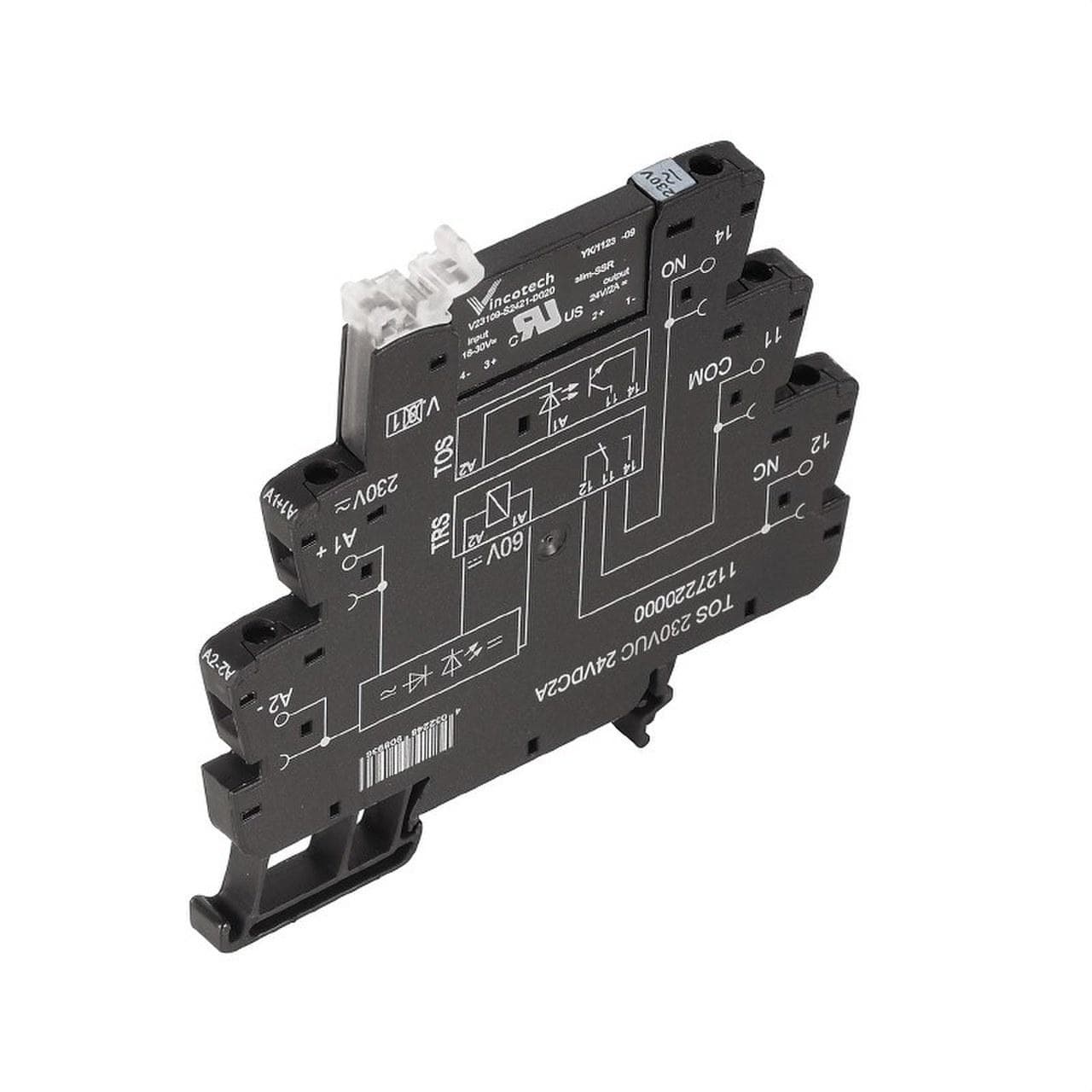 WEIDMULLER - Relé TERMOPTO TOS 24-230VUC 24VDC 2A