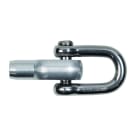 INTERFLEX - TERMINAL CON GRILLETE INOXIDABLE 46mm M12