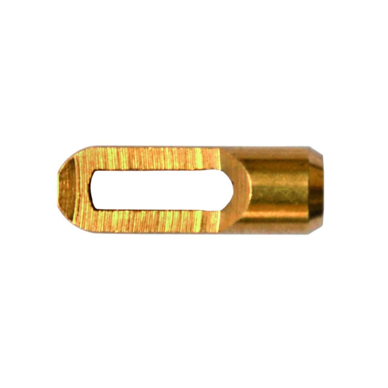 INTERFLEX - Terminal latón diámetro 7 con ojete enganche M5 para sondaflex poliester helicoidal