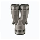 INTERFLEX - Distribuidor "Y" NYLOFIX-PLUS DN17 + 2DN12 poliamida gris