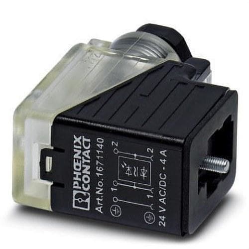 PHOENIX CONTACT - Conector de válvula SACC-V-3CON-PG9/BI-1L-S