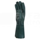 DELTA PLUS - Guante pvc soporte jersey doble baño 35cm talla 9 verde