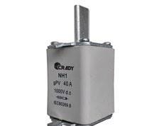 CRADY - Fusible de cuchilla NH-1 de 80A gPV