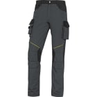DELTA PLUS - Pantalón trabajo MCPA2STR poliéster algodón y elastano gris negro talla L