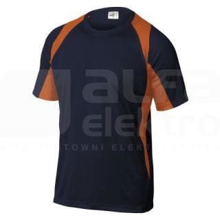 DELTA PLUS - Camiseta BALI 100% poliéster azul marino naranja talla XXL