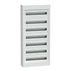 Schneider Electric - Caja modular PrismaSeT S superficie 7x24 módulos 1 regleta de tierra sin puerta