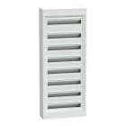 Schneider Electric - Caja modular PrismaSeT S superficie 8x24 módulos 1 regleta de tierra sin puerta