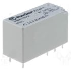 FINDER - Mini-relé para circuito impreso-reticulado 5mm SERIE 41, 2 contactos conmutados, 8A, AgNi, 12V DC