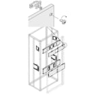 ABB - Kit placas modulares XT5 3-4P fijo+RHD 400/630A instalación horizontal 600mm