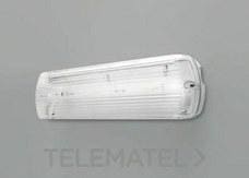 SAGELUX - Luminaria RECTANGULAR ESTANCA LED 1h 800lm no permanente