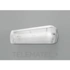 SAGELUX - Luminaria RECTANGULAR ESTANCA LED 1h 800lm no permanente
