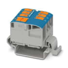 PHOENIX CONTACT - Bloque PTVFIX 6/6X2,5-NS35A BU para distribución