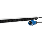 EXCEL - PDU VERTICAL - 20X C13 + 4X C19, TOMA IEC 60309 2P+E 32 A..