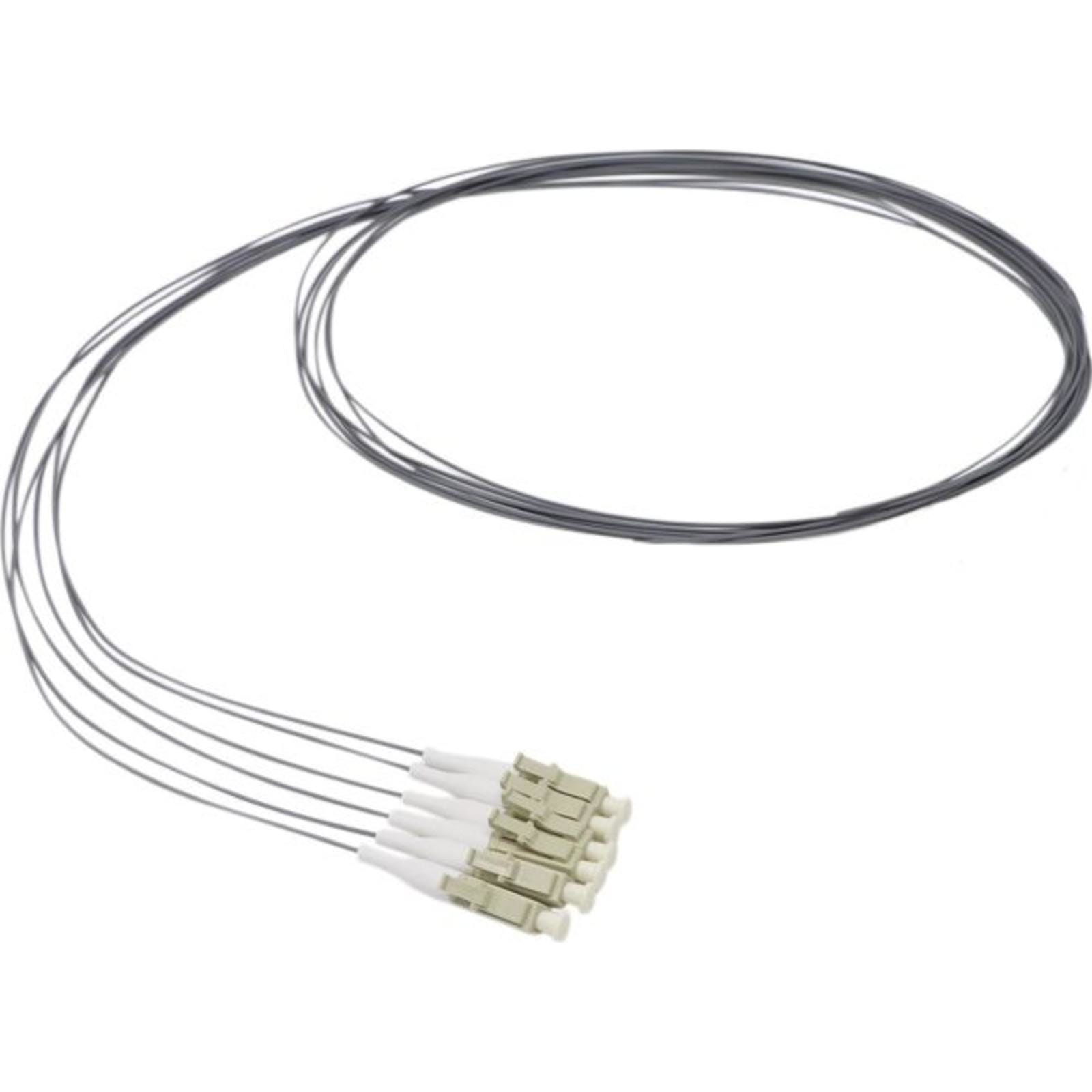 EXCEL - EXCEL OM1 1MTR LC PIGTAIL 62.5/125 SET OF 12 GREY