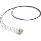 EXCEL - EXCEL OM1 1MTR LC PIGTAIL 62.5/125 SET OF 12 GREY