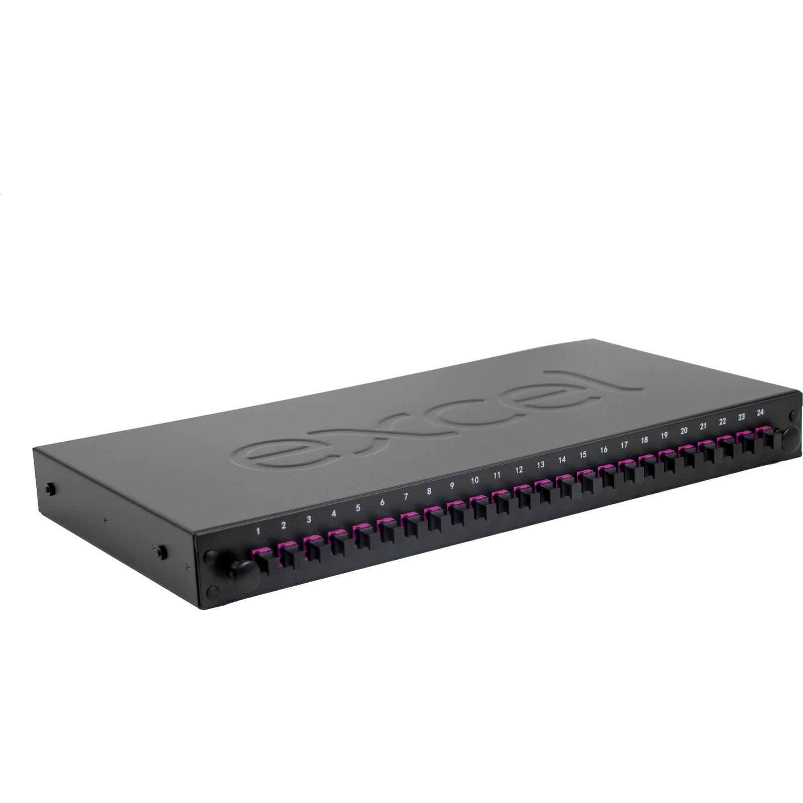 EXCEL - EXCEL 24 WAY OM4 F/PANEL-24 LC DX  48F+P/TAIL&CASS