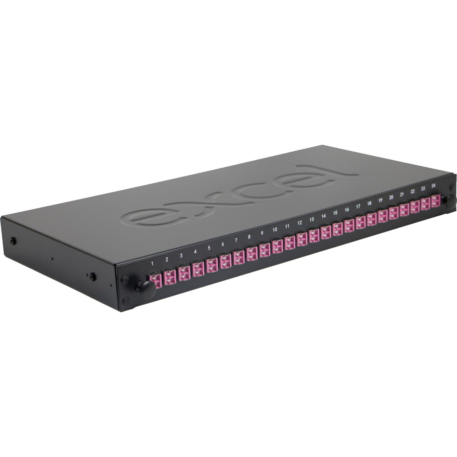 EXCEL - ENBEAM 24WAY OM4 F/PANEL-24 LC DX SHUTTERED 48F VT