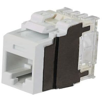 PANDUIT - CONECTOR NETKEY CAT6A UTP ARTIC WHITE