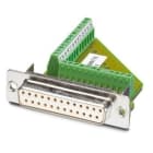 PHOENIX CONTACT - Soporte de contacto VS25-BU-DSUB/25-MPT-0,5