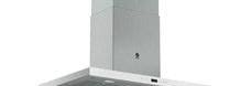 BALAY - Campana decorativa isla serie Cristal 3BI998HBC 90cm diseño rectangular cristal blanco clase energética A+