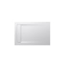 ROCA - Plato ducha extraplano Stonex AQUOS 1000x700x28 antideslizante con desagüe gran caudal blanco