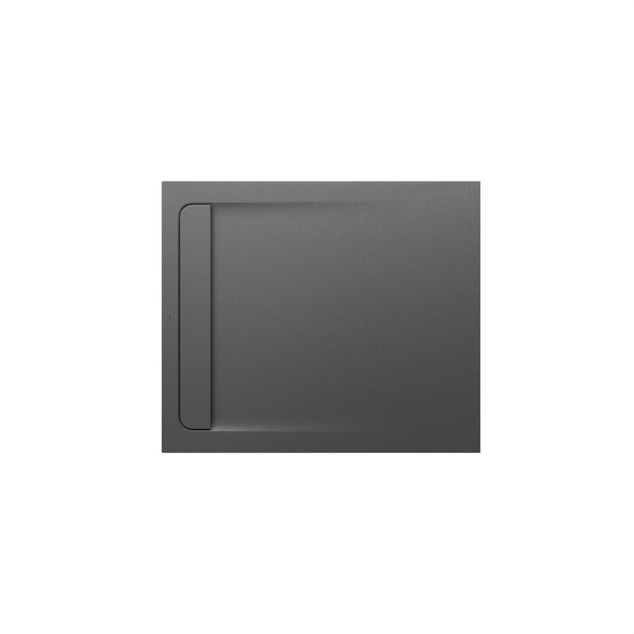 ROCA - Plato ducha extraplano Stonex AQUOS 1000x800x28 antideslizante con desagüe gran caudal Pizarra