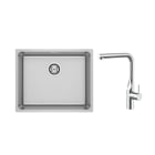 ROCA - Pack fregadero Roma 50 A870P10500 + grifería de cocina Glera A5A834DC00