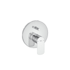 ROCA - Mezclador Cala empotrado baño-ducha 2V negro mate