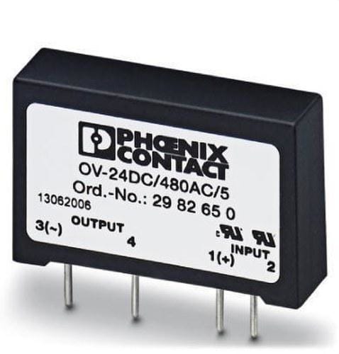 PHOENIX CONTACT - OPTOACOPLADOR ENCHUFABLE OV-24DC/480AC/5