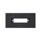SIMON - Placa SIMON K45 para 1 conector SUB D25 gris grafito
