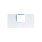 SIMON - Tapa SIMON 100 para detector de presencia blanco brillante