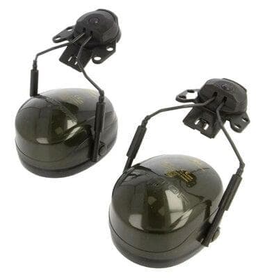 3M MERCADOS ELECTRICOS - 3M™ PELTOR™ Optime™ II Orejeras, verde, versión montada en casco, H520P3E-410-GQ-01
