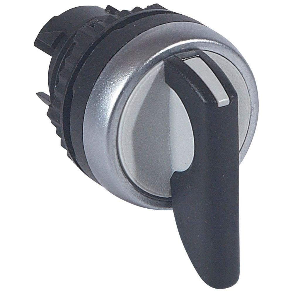 LEGRAND - Selector no luminoso con palanca IP69 Osmoz modular - 3 posiciones fijas 45°