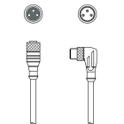 LEUZE - KDS U-M8-3A-M8-3W-P1-003-A01