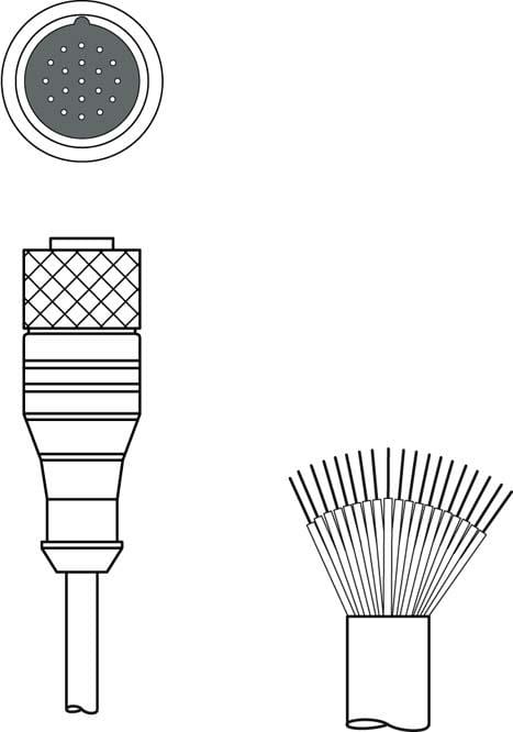 LEUZE - KD U-M23-JA-P1-100