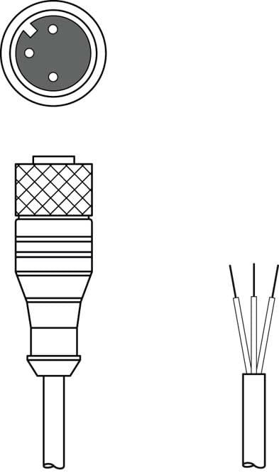 LEUZE - KD U-M12-3A-V1-200