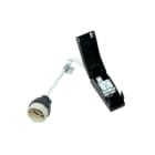 JISO - Portalámparas GU10 100-240V distanciador seguridad