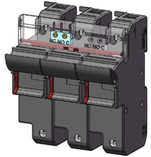 EATON - Base fusible BT 50A AC 690V 22x58mm 3F IEC micro-switch